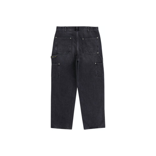 Supreme Double Knee Painter Pant (SS23) Washed Black