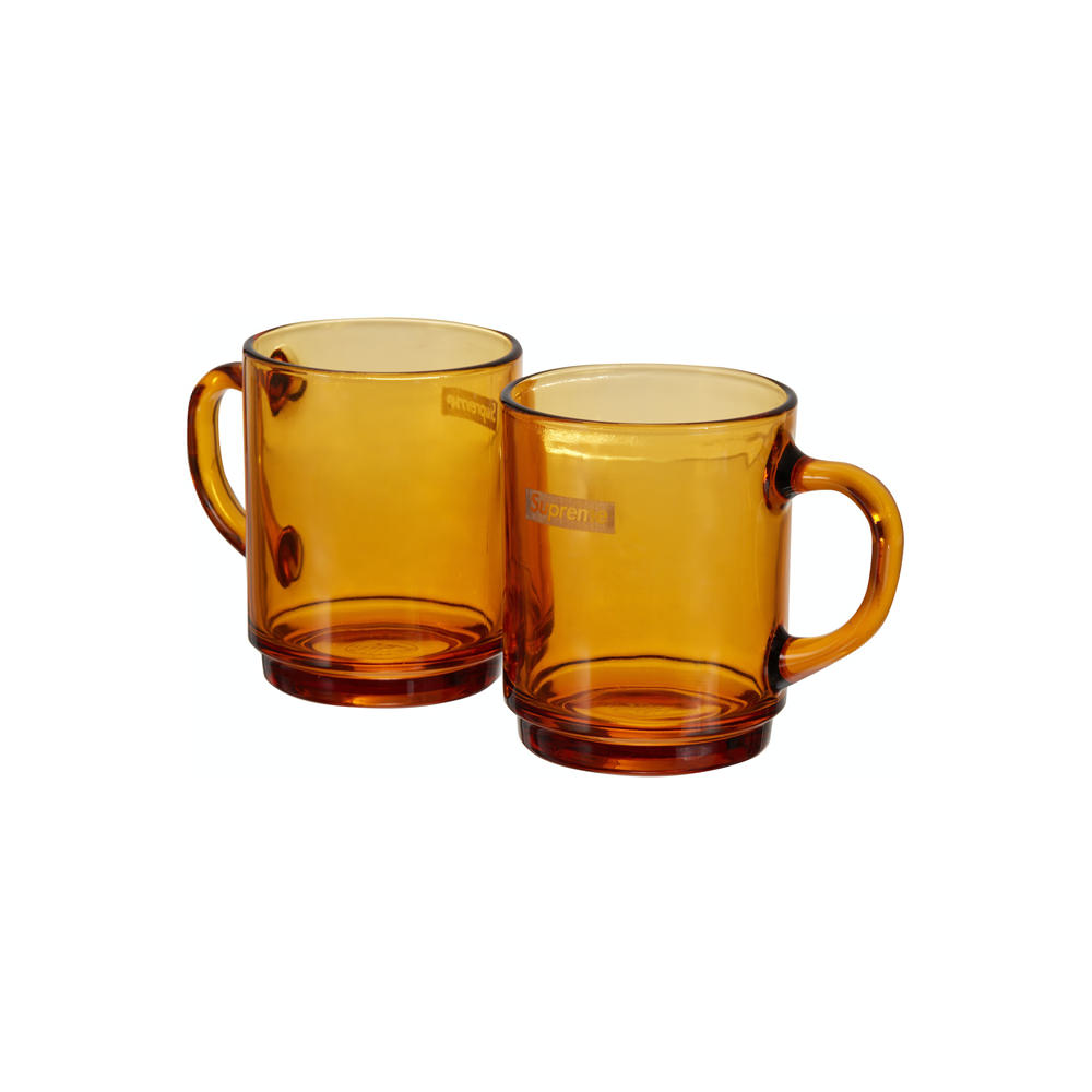 シュプリーム Duralex Glass Mugs-