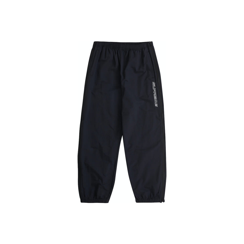 Supreme Full Zip Baggy Warm Up Pant BlackSupreme Full Zip Baggy