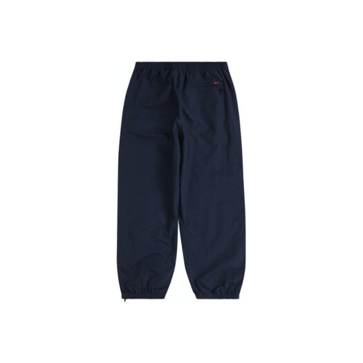 Supreme Full Zip Baggy Warm Up Pant Navy