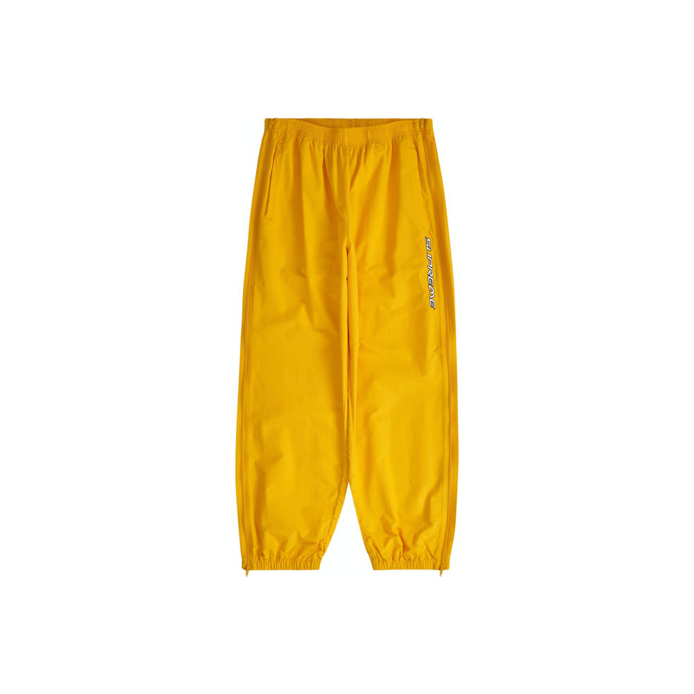 Supreme Full Zip Baggy Warm Up Pant YellowSupreme Full Zip Baggy