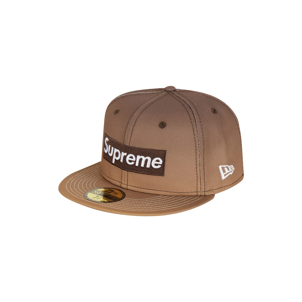 Supreme Gradient Box Logo New Era BrownSupreme Gradient Box Logo