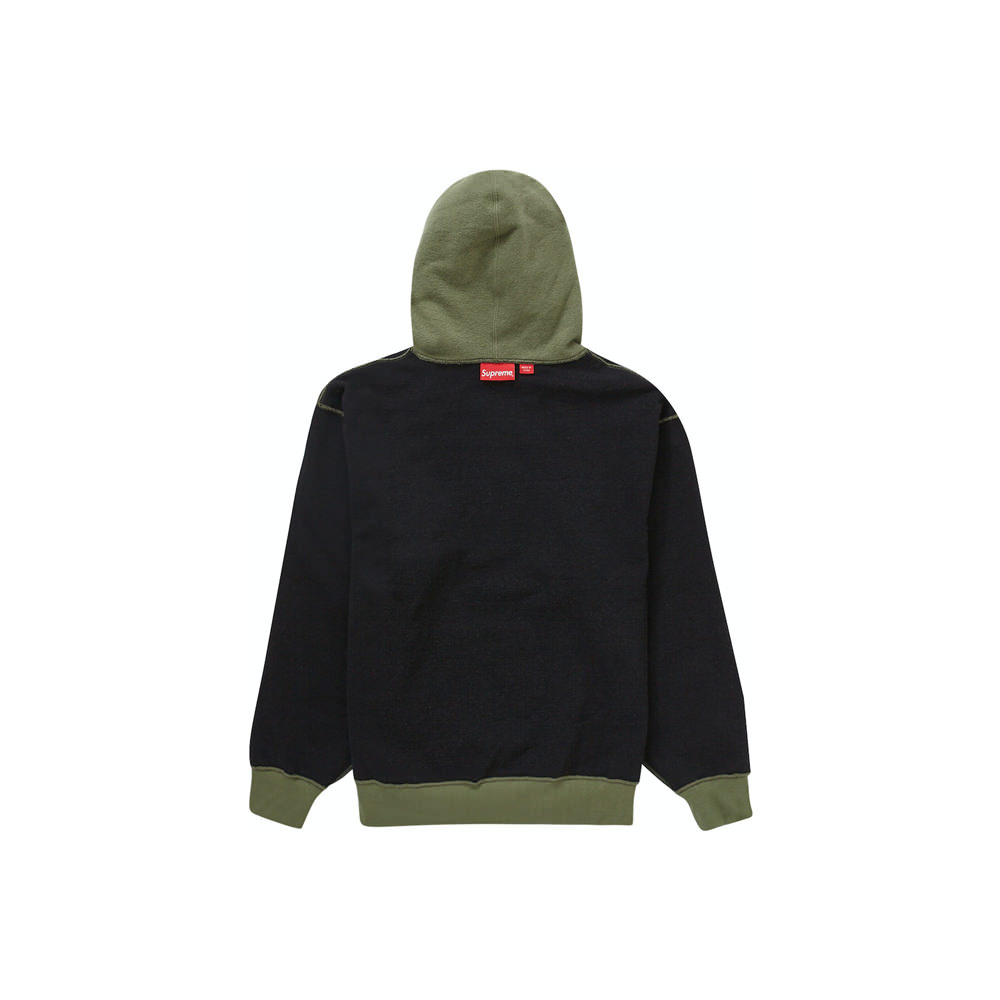 Supreme Inside Out Box Logo Hooded Sweatshirt Black