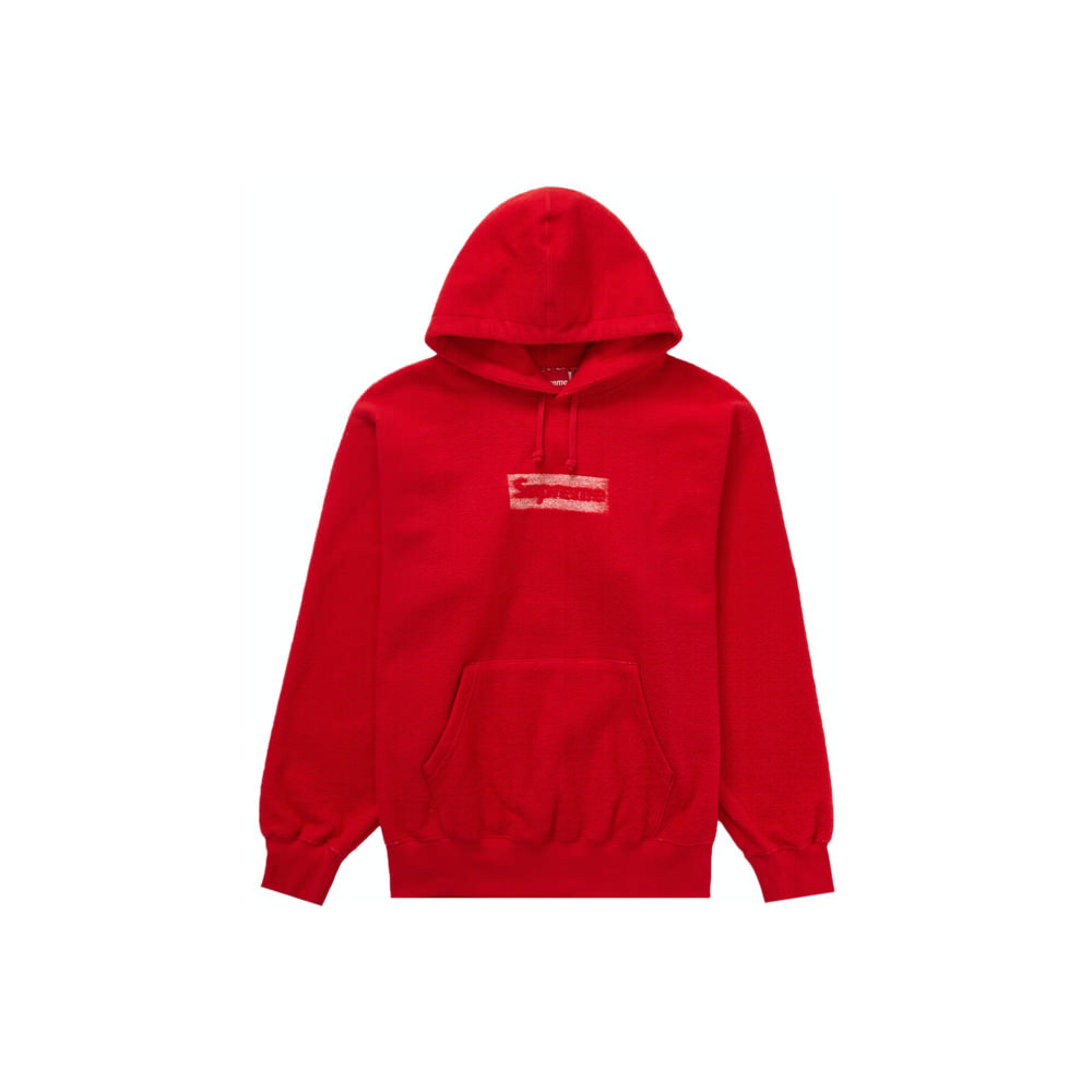 Supreme Inside Out Box Logo Hooded Sweatshirt RedSupreme Inside