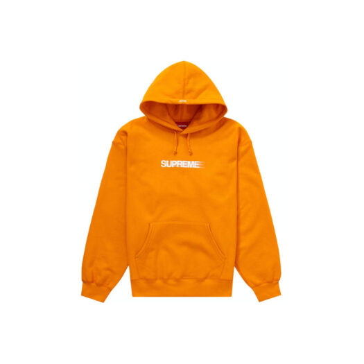 Supreme Motion Logo Hooded Sweatshirt (SS23) Orange