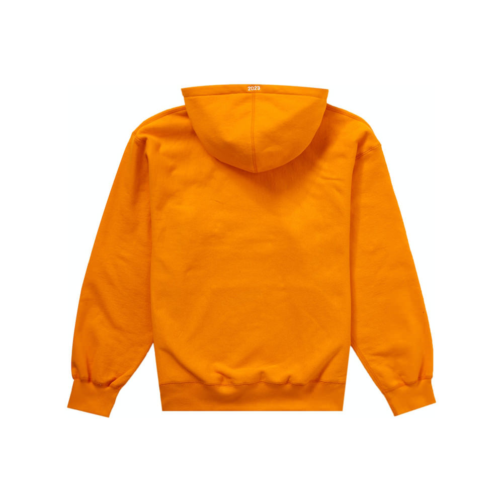 Orange discount supreme sweatshirt