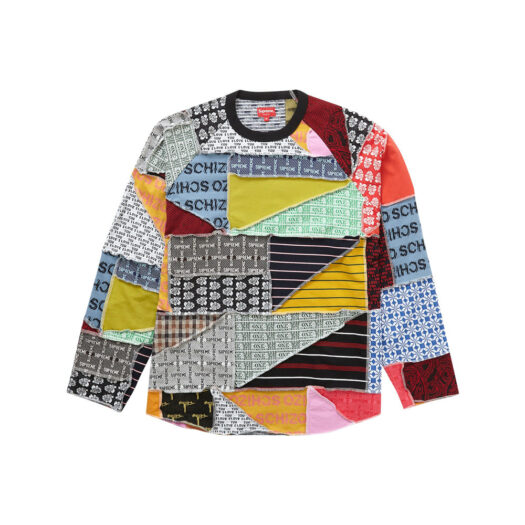 Supreme Patchwork Jacquard L/S Top Multicolor