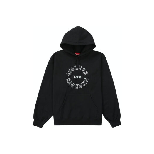 Supreme Reverse Hooded Sweatshirt Black