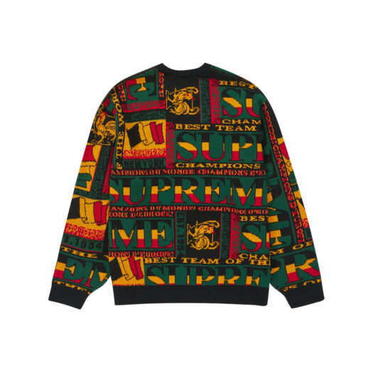 Supreme Scarf Sweater Black