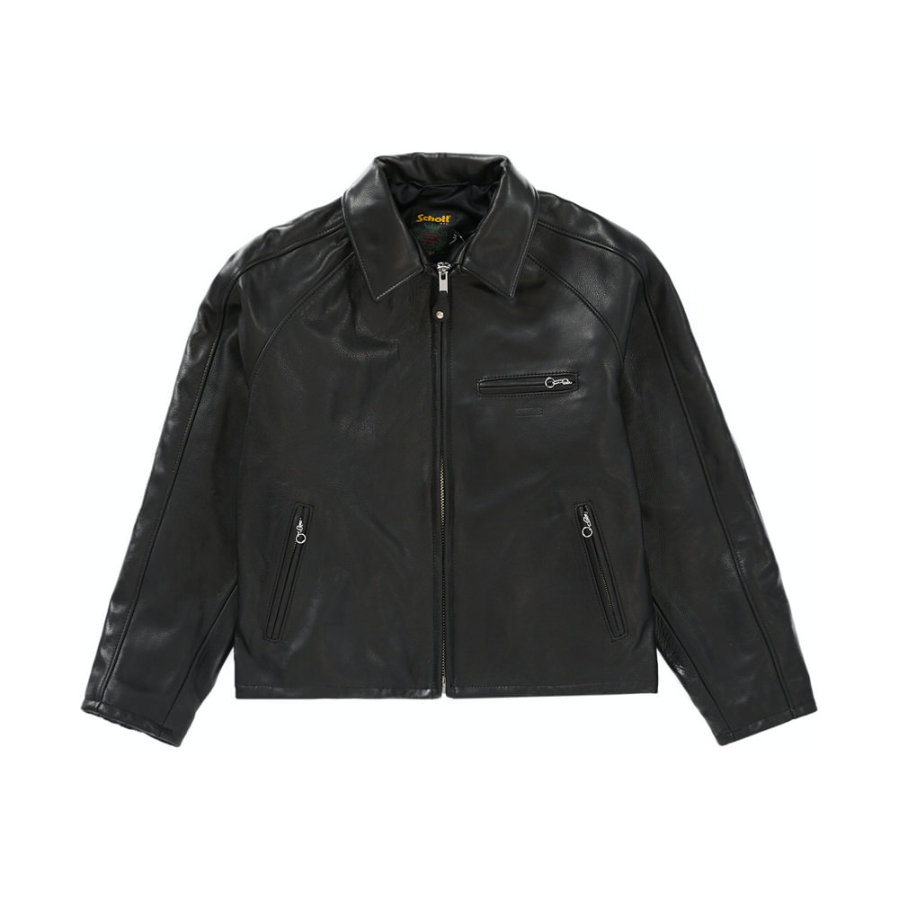 Supreme®/Schott® Leather Racer Jacket XL