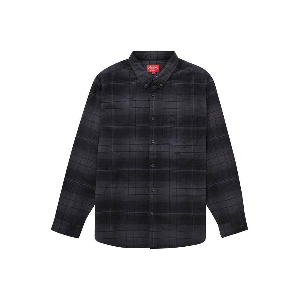 シュプリーム　Shadow Plaid Flannel Shirt Green