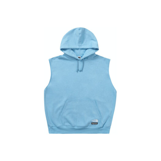 Supreme The North Face Convertible Hooded Sweatshirt Blue