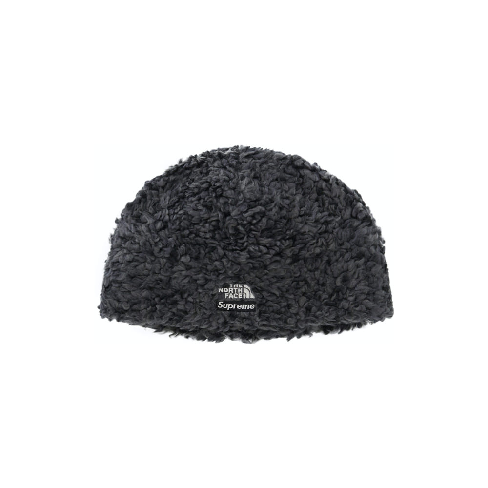 Supreme The North Face High Pile Fleece Beanie Black