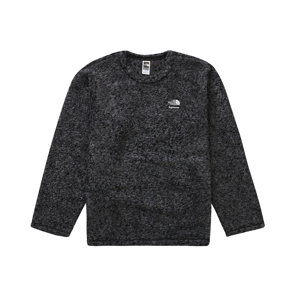 Supreme The North Face High Pile Fleece L/S Top Black