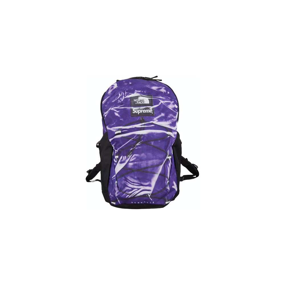 Supreme The North Face Printed Borealis Trompe L'oeil Backpack Purple