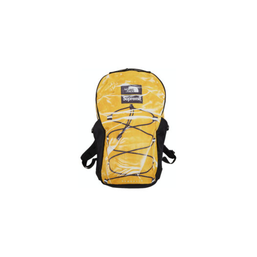 Supreme The North Face Printed Borealis Trompe L'oeil Backpack Yellow