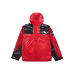 Supreme The North Face Printed Taped Seam Shell Trompe L’oeil Jacket Red
