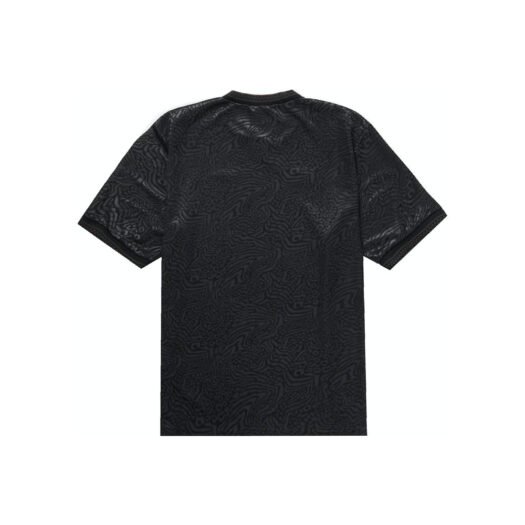 Supreme Umbro Jacquard Animal Print Soccer Jersey Black