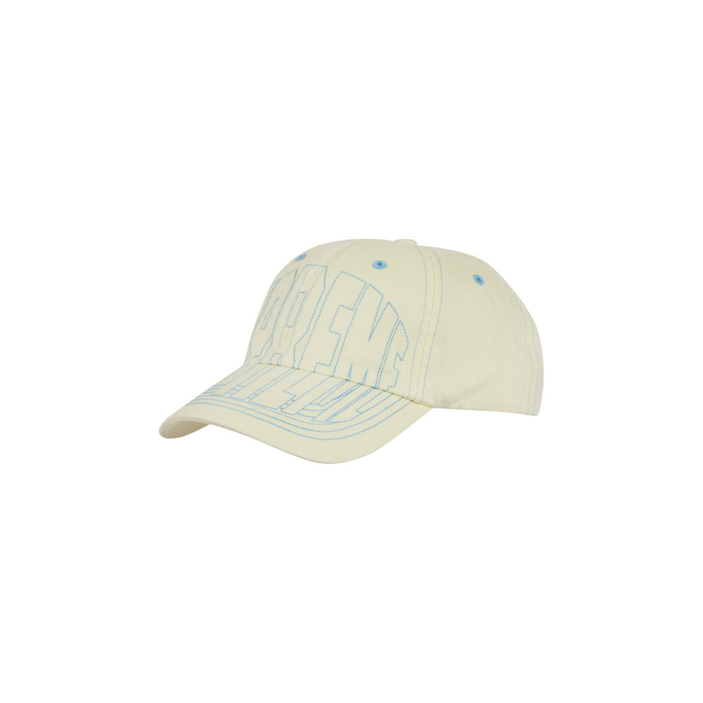 Supreme Visor Stitch 6-Panel Light YellowSupreme Visor Stitch 6