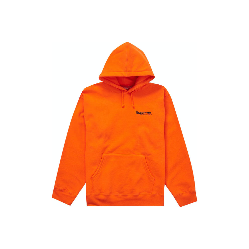Supreme Worldwide Hooded Sweatshirt Dark OrangeSupreme Worldwide
