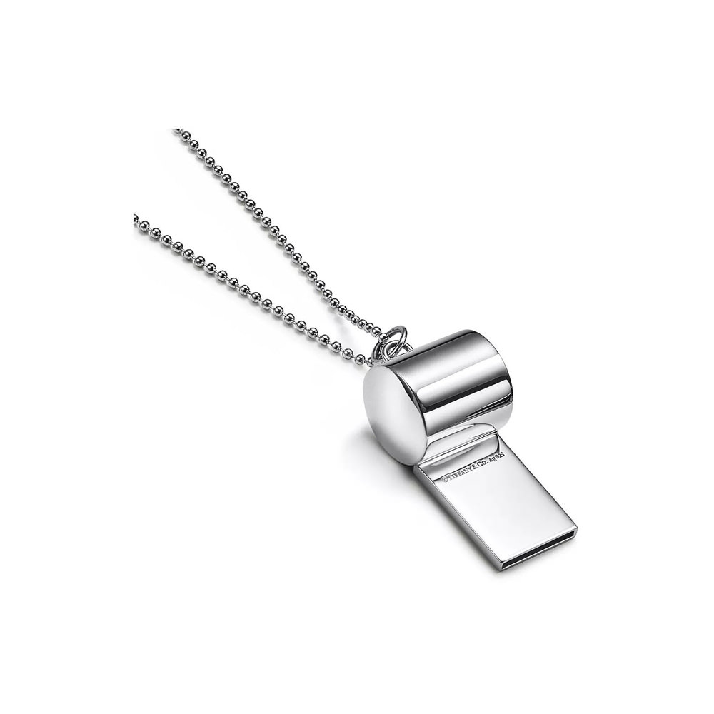 Nike silver clearance necklace