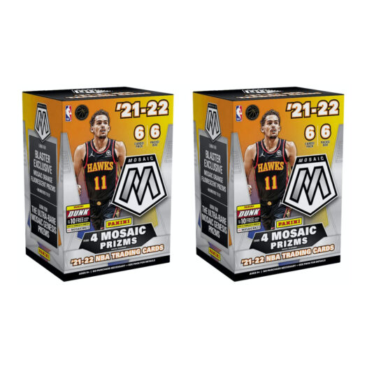 2021-22 Panini Mosaic Basketball Blaster Box 2x Lot