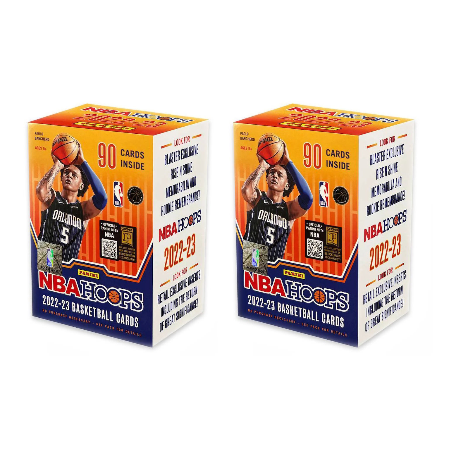 2022-23 Panini NBA Hoops Basketball Blaster Box 2x Lot