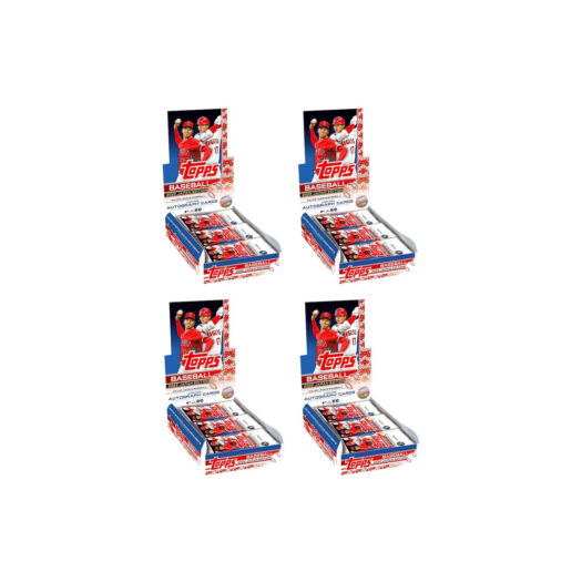 2022 Topps Japan Edition Baseball Hobby Box 4x Lot