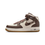 Nike Air Force 1 Mid ’07 Brown Plaid