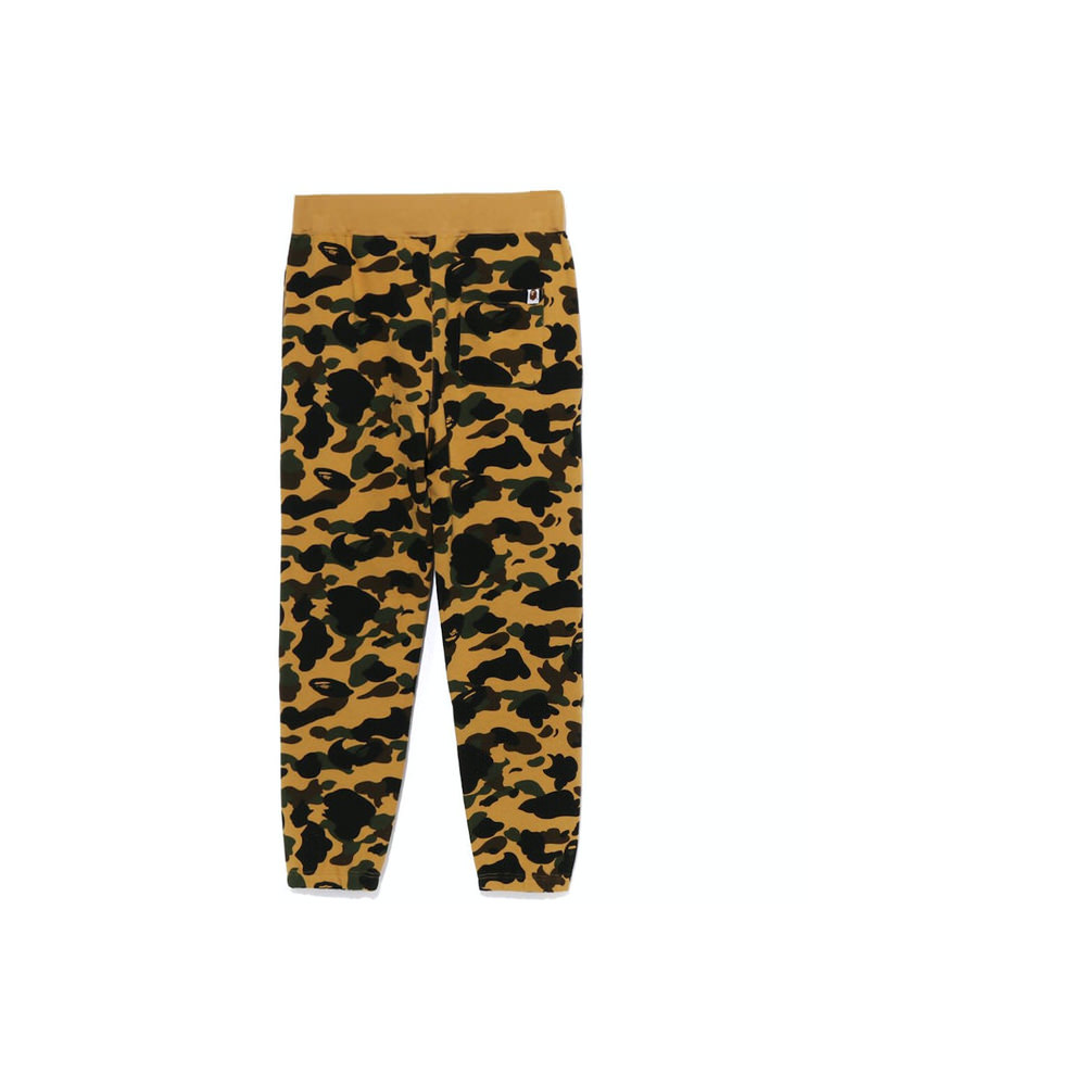 BAPE 1st Camo Wide Fit Shark Sweatpants YellowBAPE 1st Camo Wide Fit ...