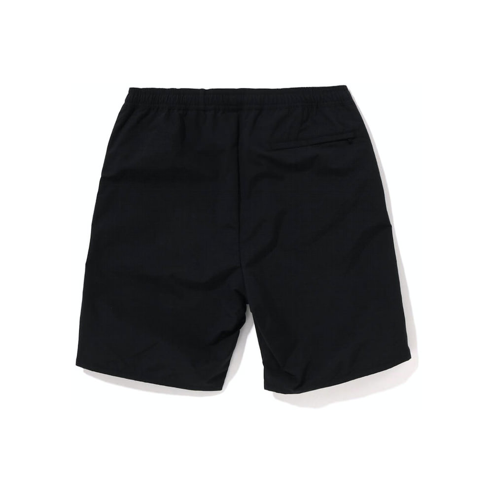 BAPE Ape Head Beach Shorts BlackBAPE Ape Head Beach Shorts Black - OFour