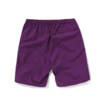 BAPE Ape Head Beach Shorts Purple