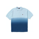 BAPE Ape Head One Point Gradation Relaxed Fit Polo Blue