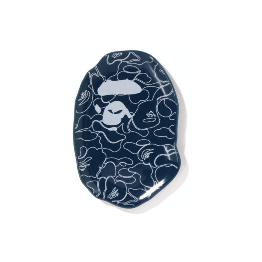 BAPE Ape Head Small Plate (Set of 2) Navy