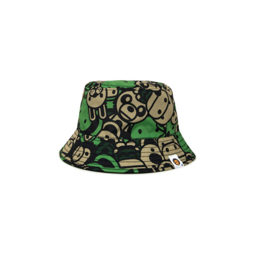 BAPE Baby Milo #2 Reversible Bucket Hat Green/Black