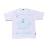 BAPE Cyber Bathing Ape Relaxed Fit Tee White
