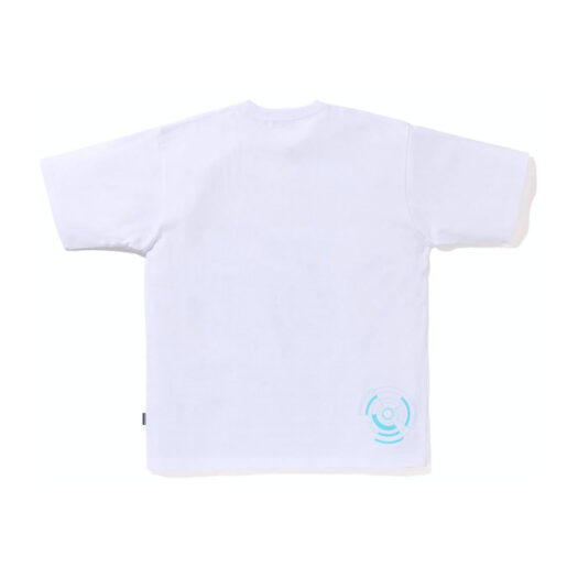 BAPE Cyber Bathing Ape Relaxed Fit Tee White