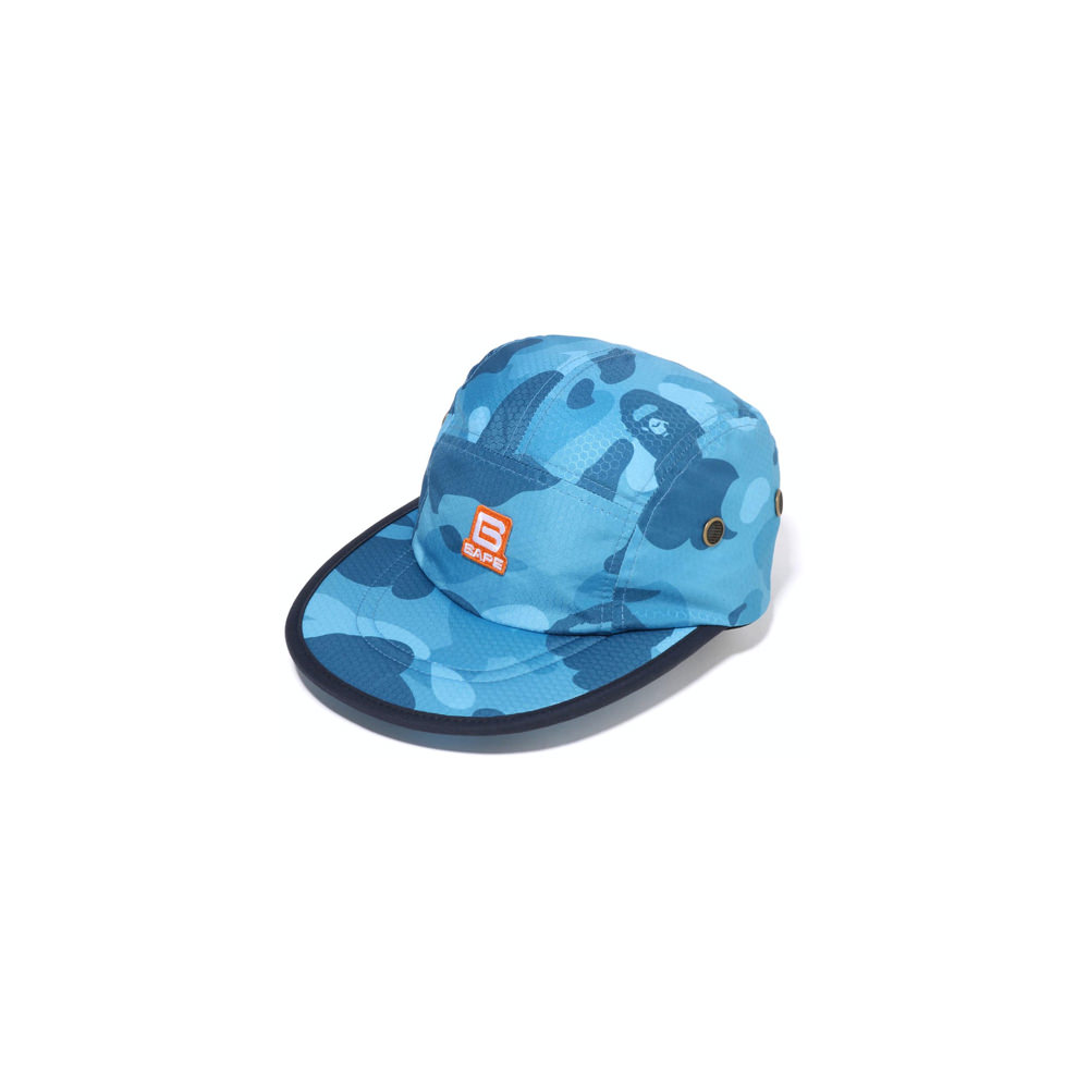 BAPE Honeycomb Camo Jet Cap Blue