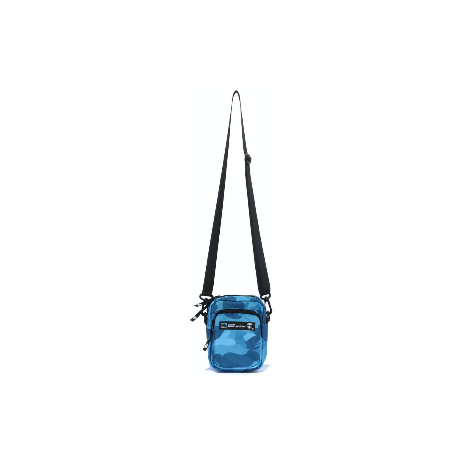 BAPE Honeycomb Camo Mini Shoulder Bag Blue
