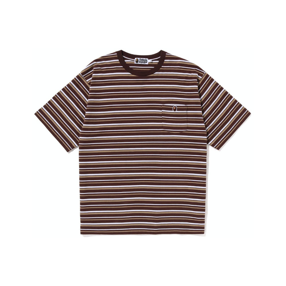 BAPE Hoop One Point Relaxed Fit Tee (SS23) Beige