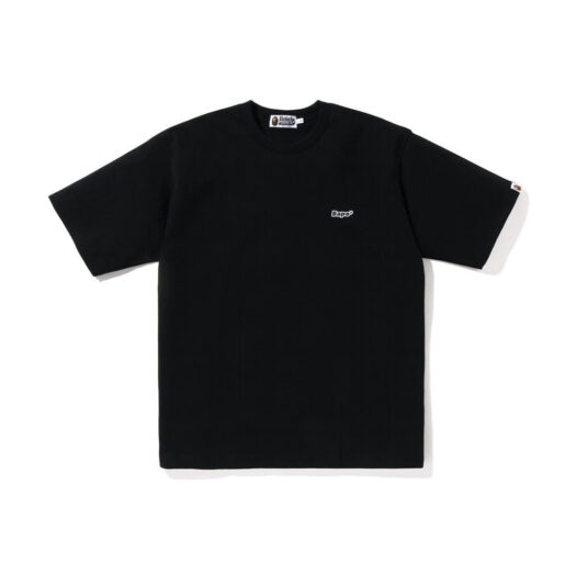 BAPE Logo One Point Relaxed Fit Tee Black