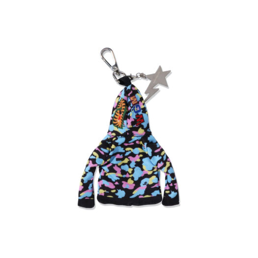 BAPE Shark Full Zip Hoodie Keychain Black