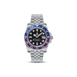 BAPE Type 2 Bapex #1 Watch Silver/Blue/Purple