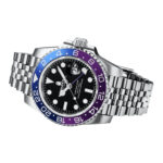 BAPE Type 2 Bapex #1 Watch Silver/Blue/Purple