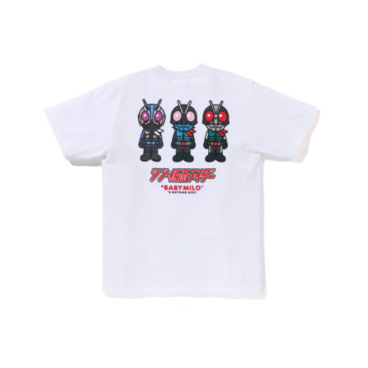 BAPE x Shin Kamen Rider #2 Baby Milo Tee White