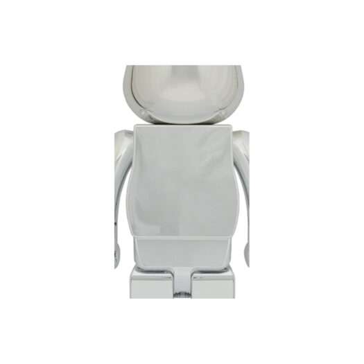 Bearbrick Daruma 1000% Silver Plated