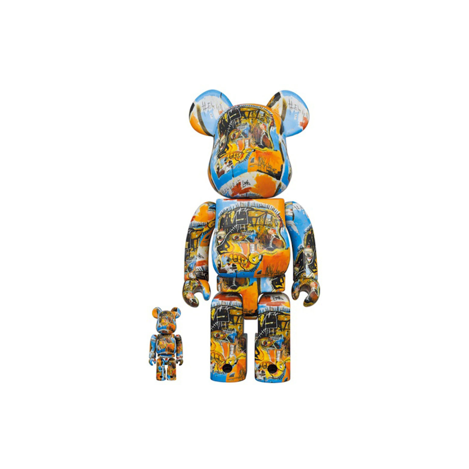 Bearbrick Jean-Michel Basquiat #10 100% u0026 400% Set