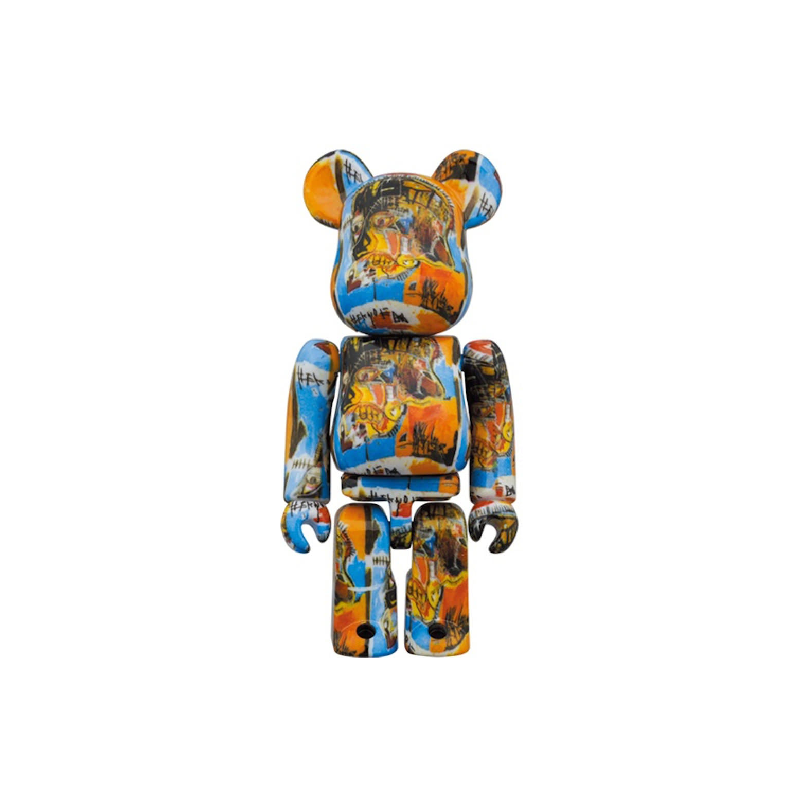 絶品BE@RBRICK BASQUIAT #4 100% 400% kaws 葛飾北斎 b@by 達磨 アイアンマン キューブリック、ベアブリック