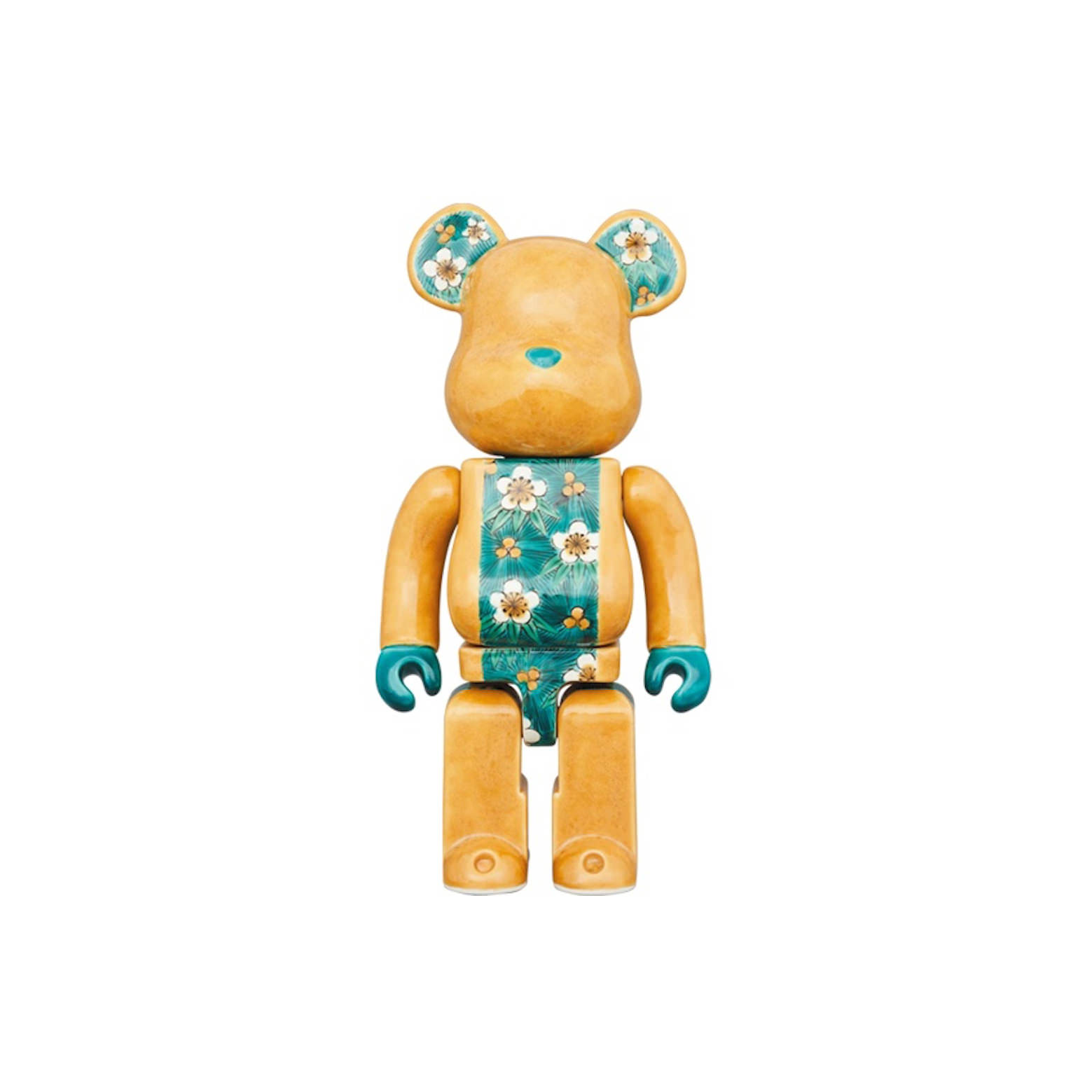 Bearbrick Kutani Craftsman (Topaz Color Magnetic Color Three