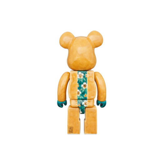 Bearbrick Kutani Craftsman (Topaz Color Magnetic Color Three Friends) 400%